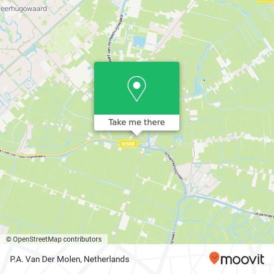 P.A. Van Der Molen map