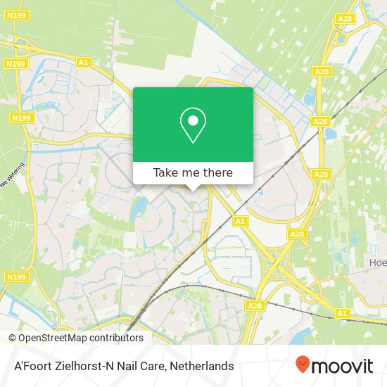 A'Foort Zielhorst-N Nail Care map