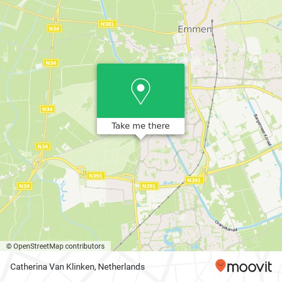 Catherina Van Klinken map