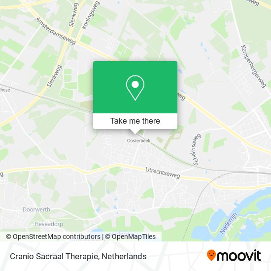 Cranio Sacraal Therapie map