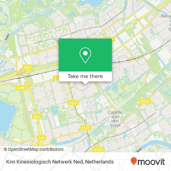 Knn Kinesiologisch Netwerk Ned map