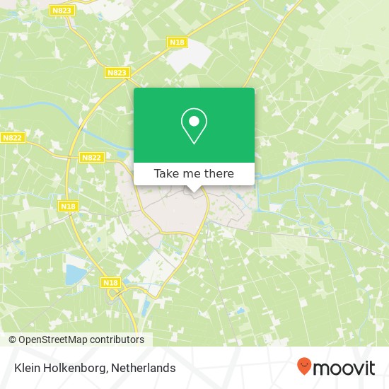 Klein Holkenborg map
