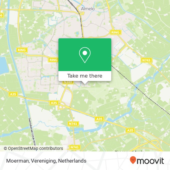 Moerman, Vereniging map