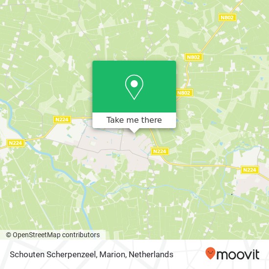 Schouten Scherpenzeel, Marion map