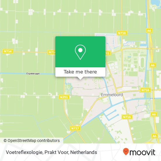 Voetreflexologie, Prakt Voor map