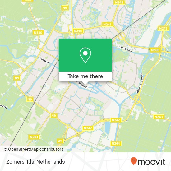 Zomers, Ida map