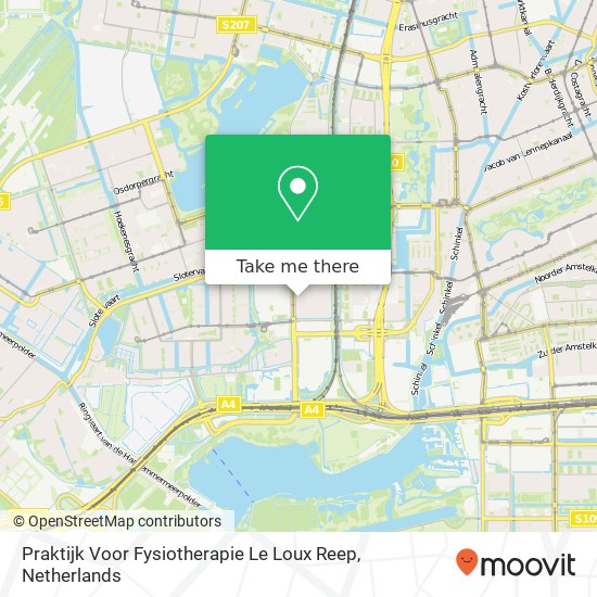 Praktijk Voor Fysiotherapie Le Loux Reep map