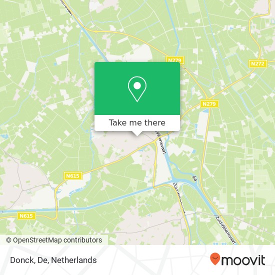 Donck, De map