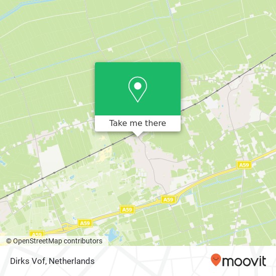 Dirks Vof map