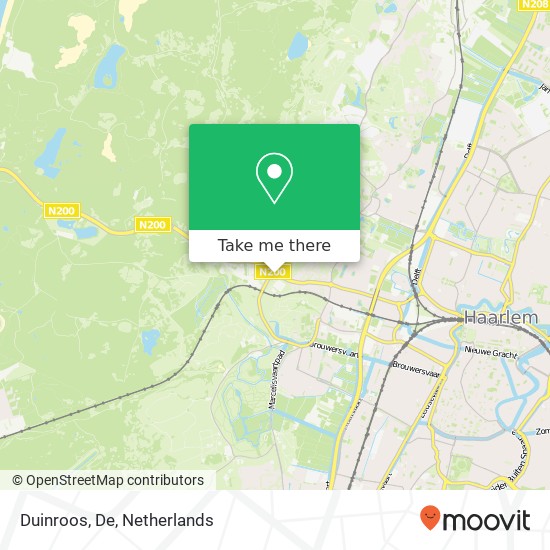 Duinroos, De map