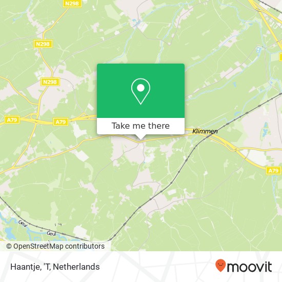 Haantje, 'T map