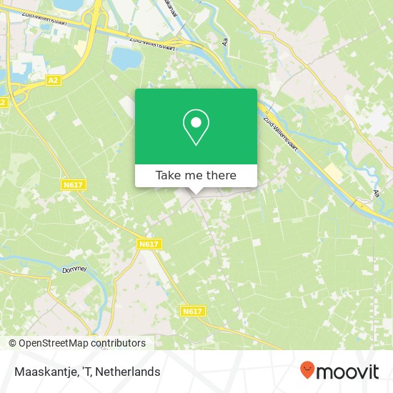 Maaskantje, 'T map