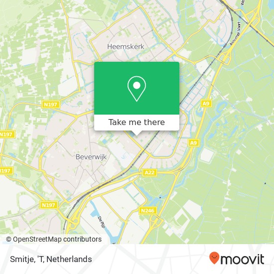 Smitje, 'T map