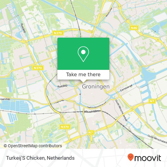 Turkeij'S Chicken map