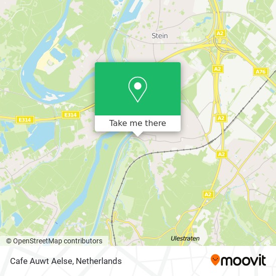 Cafe Auwt Aelse map