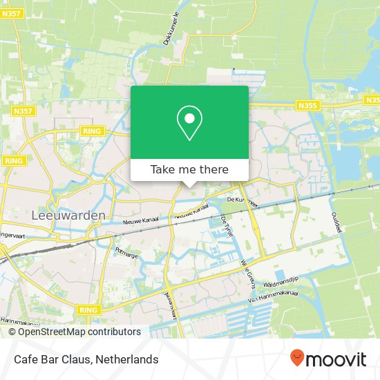 Cafe Bar Claus map