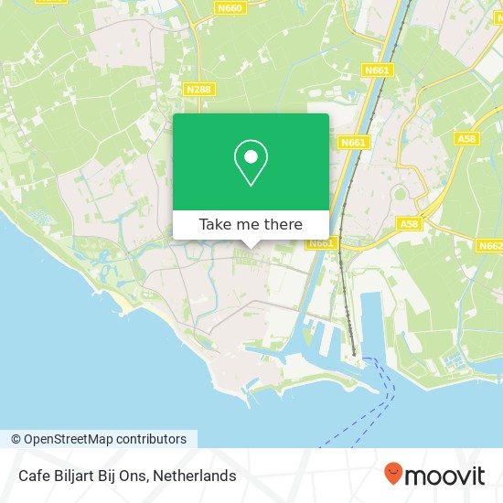 Cafe Biljart Bij Ons Karte