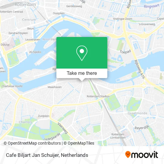 Cafe Biljart Jan Schuijer map