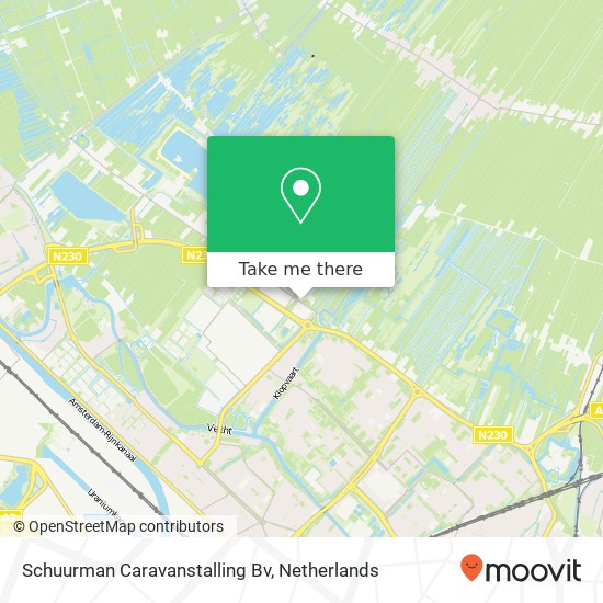 Schuurman Caravanstalling Bv map