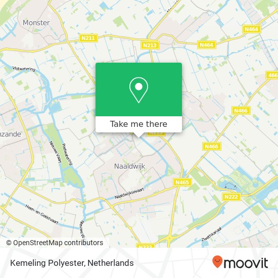 Kemeling Polyester map