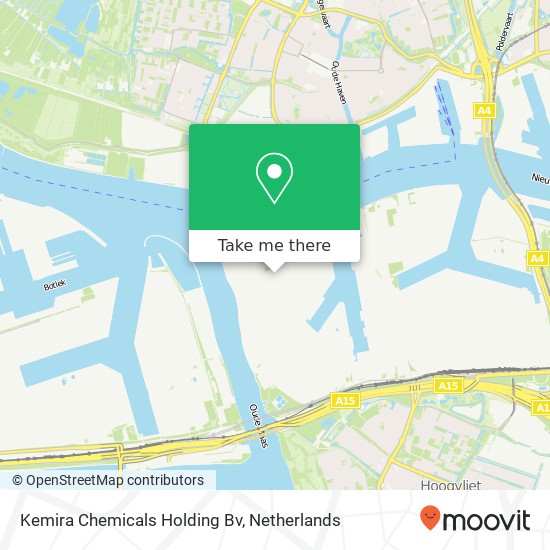 Kemira Chemicals Holding Bv map