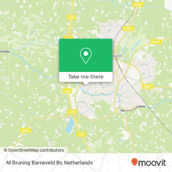 M Bruning Barneveld Bv Karte