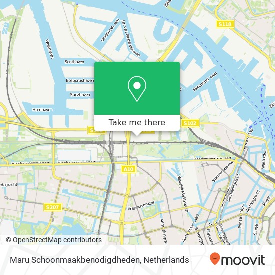 Maru Schoonmaakbenodigdheden map