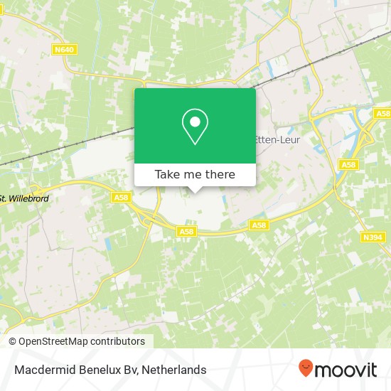 Macdermid Benelux Bv map
