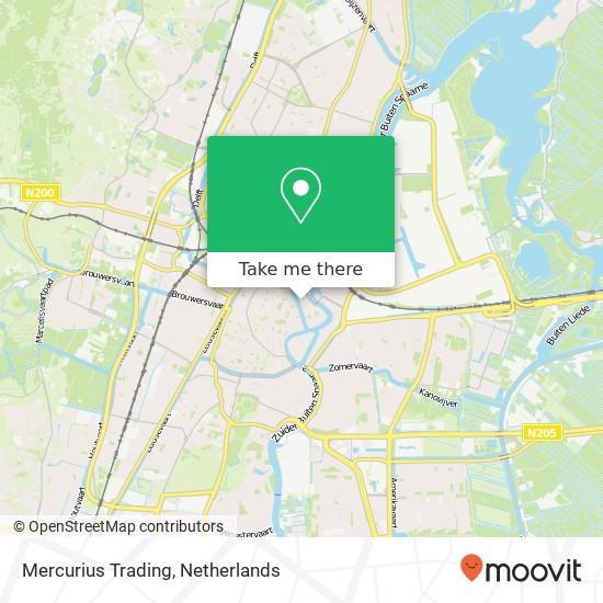 Mercurius Trading map