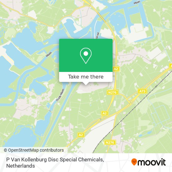 P Van Kollenburg Disc Special Chemicals map