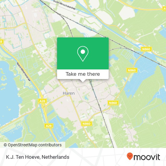 K.J. Ten Hoeve Karte