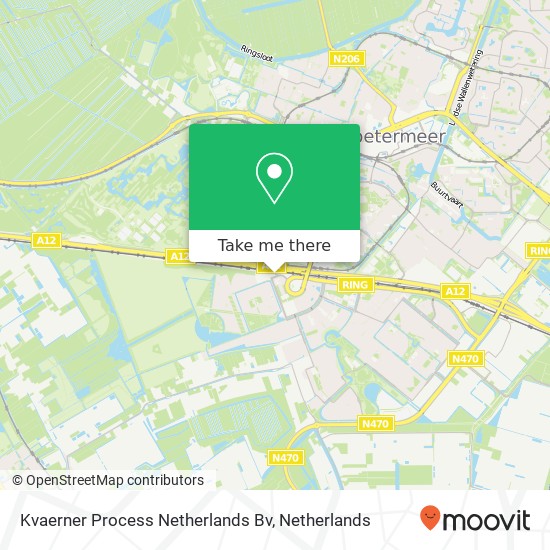Kvaerner Process Netherlands Bv map