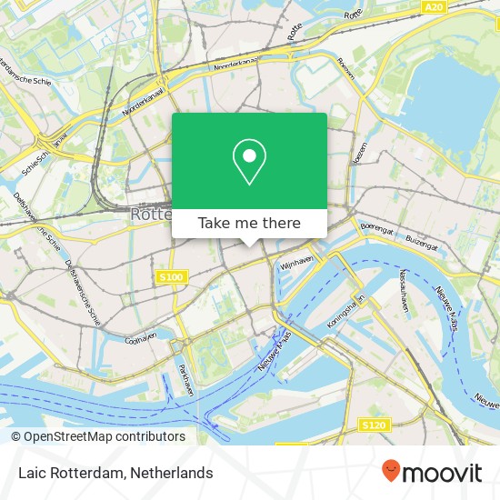 Laic Rotterdam map