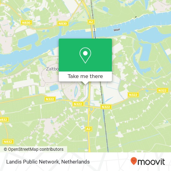 Landis Public Network map