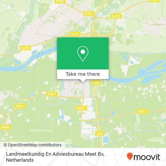 Landmeetkundig En Adviesbureau Meet Bv map
