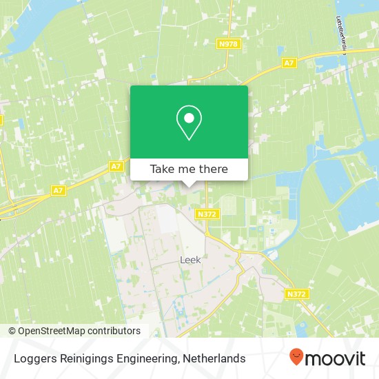 Loggers Reinigings Engineering map