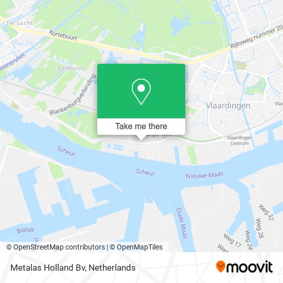 Metalas Holland Bv map