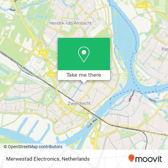 Merwestad Electronics map