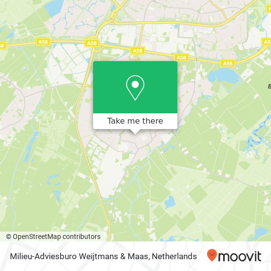 Milieu-Adviesburo Weijtmans & Maas map