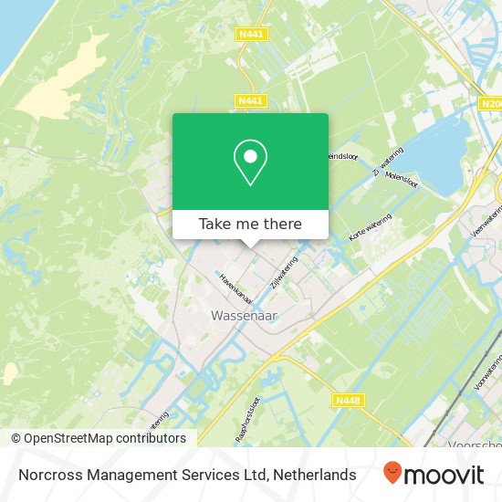 Norcross Management Services Ltd map