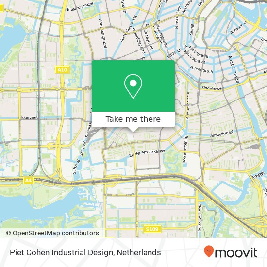 Piet Cohen Industrial Design Karte