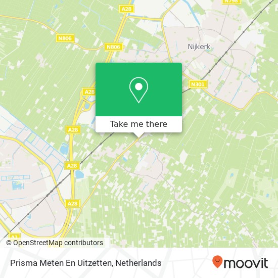 Prisma Meten En Uitzetten map