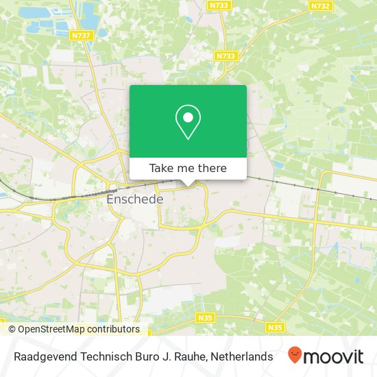 Raadgevend Technisch Buro J. Rauhe map