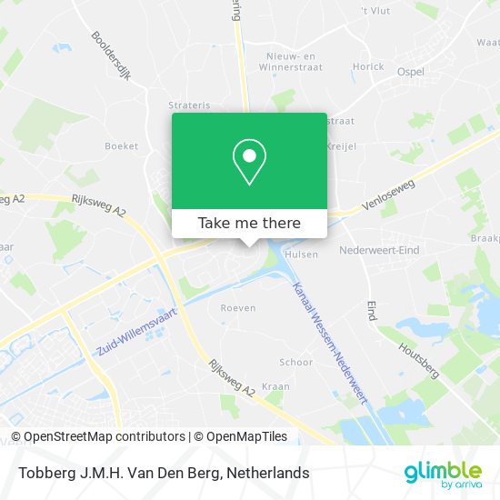 Tobberg J.M.H. Van Den Berg map