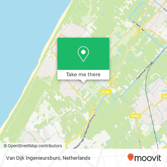 Van Dijk Ingenieursburo map