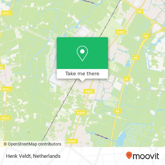 Henk Veldt map