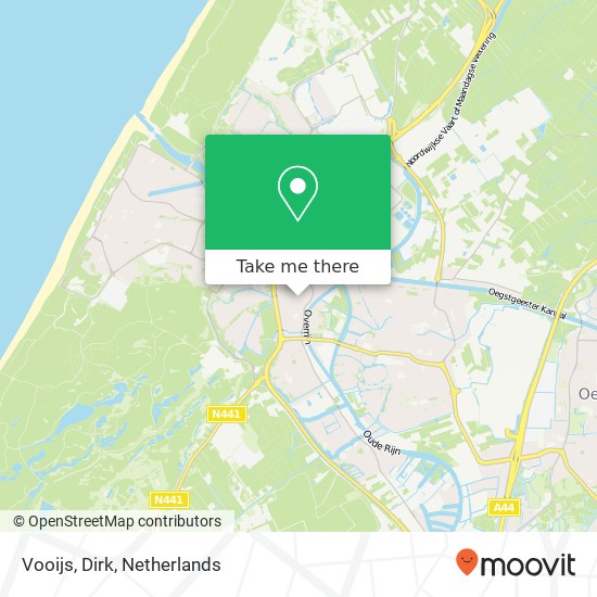 Vooijs, Dirk map