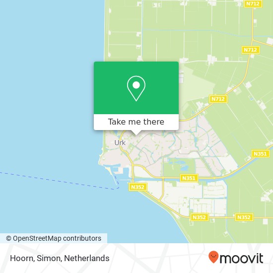Hoorn, Simon map
