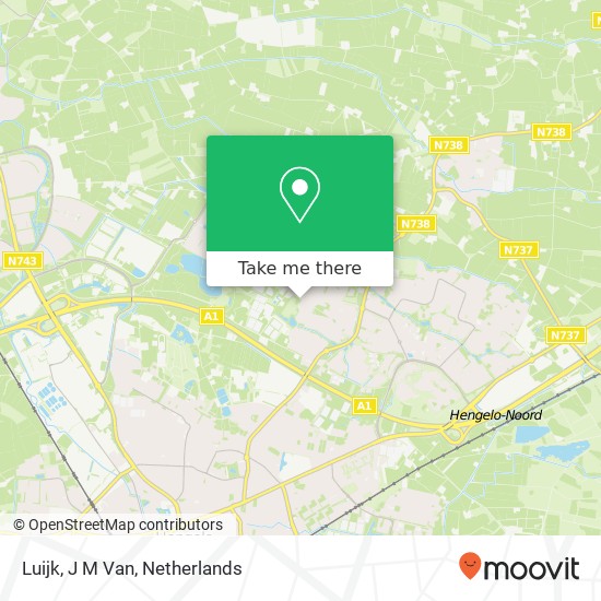 Luijk, J M Van map