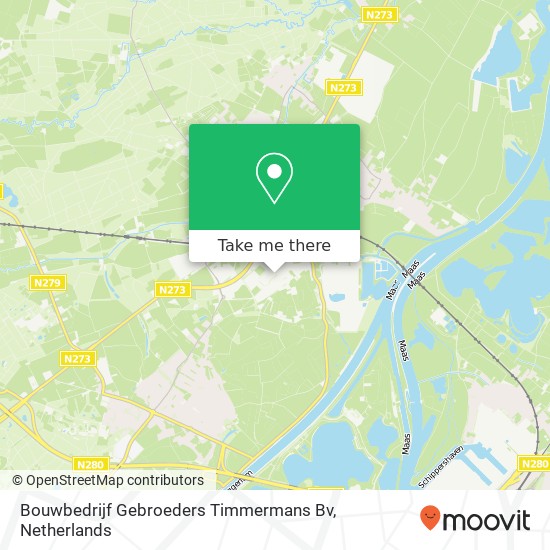 Bouwbedrijf Gebroeders Timmermans Bv map